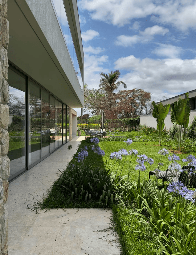 Jardim minimalista